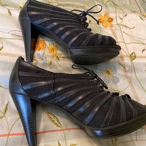 Black ankle boots